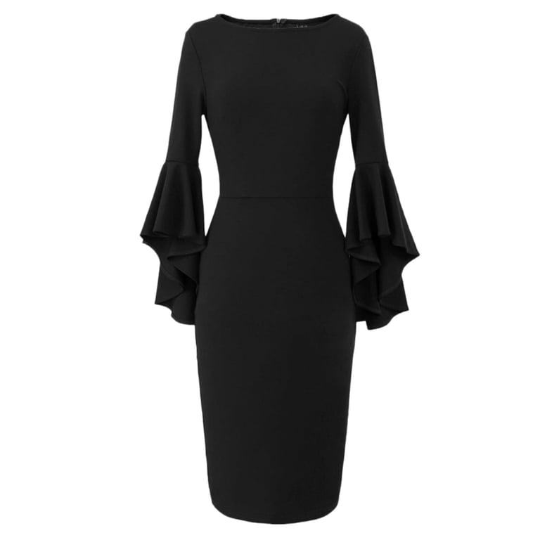 black dresses for date night Black One Shoulder Date Night Dress