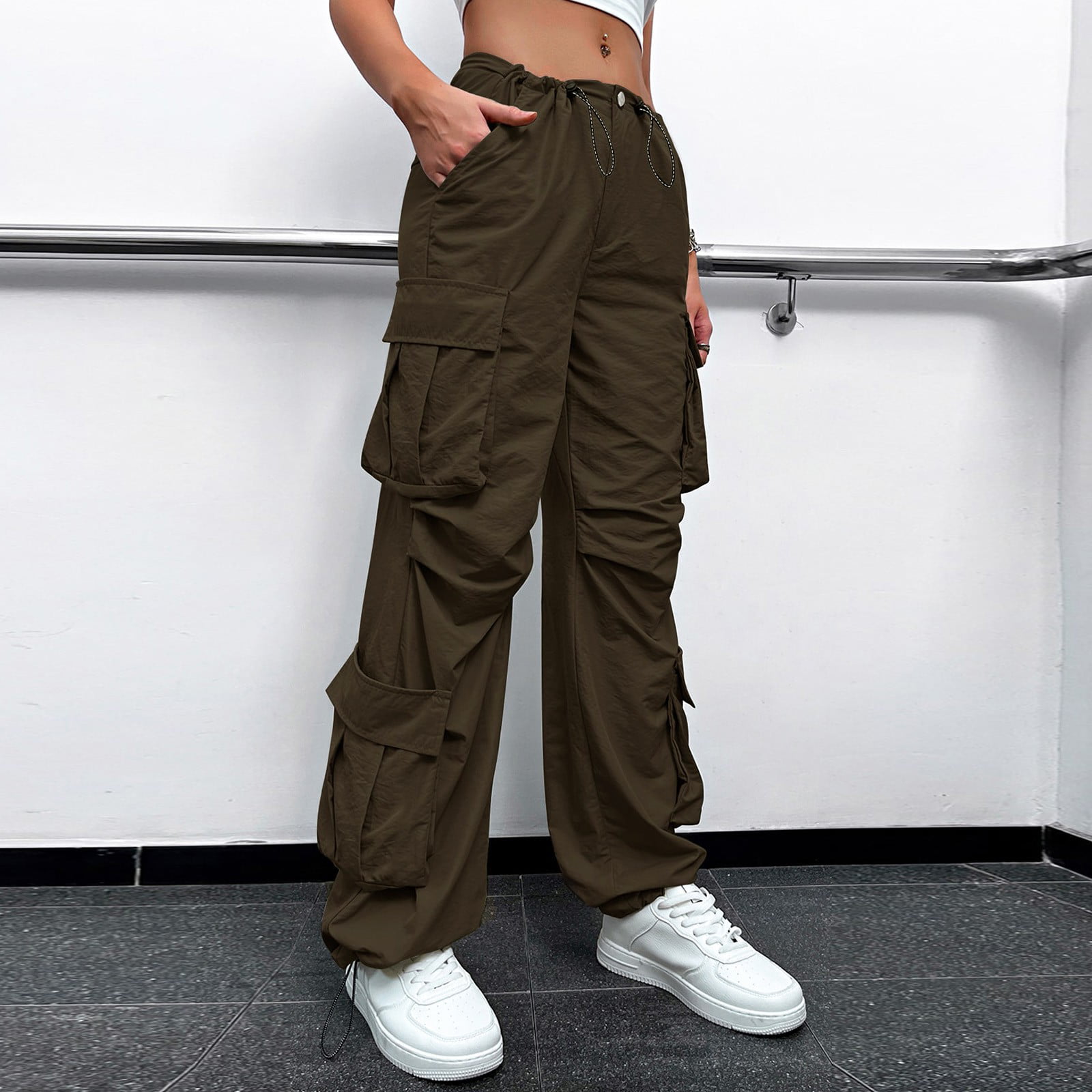 Aayomet Flowy Pants for Women 2023 Cargo Pants Woman Relaxed Fit