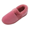 thumbnail image 1 of Aayomet Fluffy Slippers Comfy Plush Warm Slip-on Slippers Winter Soft Fuzzy Indoor House Shoes,Red 40-41, 1 of 5