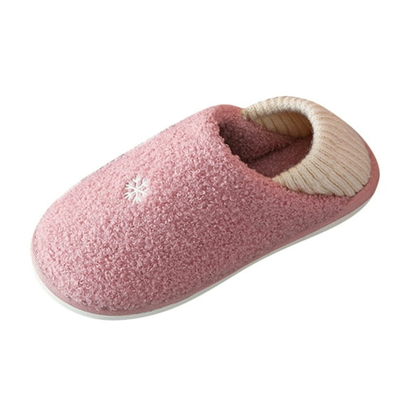 Aayomet Fuzzy Slippers&nbsp;Women Fluffy Open Toe House Shoes Indoor Outdoor Slide Slipper,Pink 37