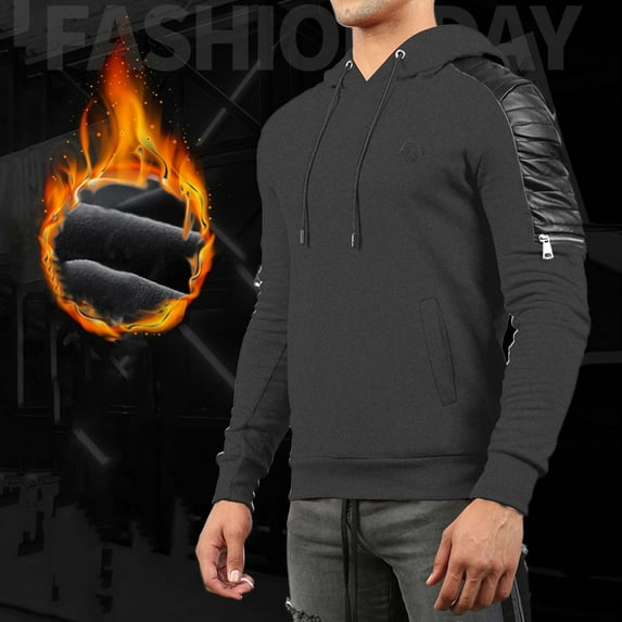 Aayomet Graphic Hoodies For Men Zipper Arm Velvet Autumn And Matching Hoodie Plus Color Winter Men's Zip Up Hoodie Men Pullover Tops,S-3XL