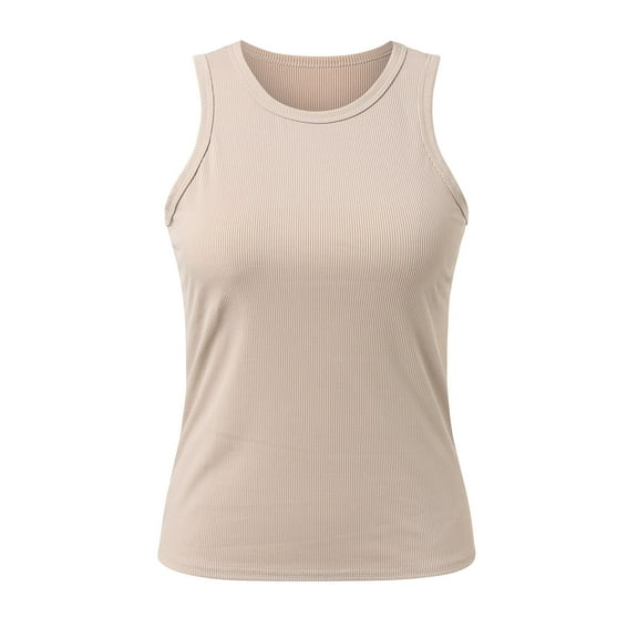 Aayomet Gym Tops For Women Sequin Tops for Women Sparkle Tank Camisole V Neck Tie Waist Top Party Club Vest Shirt,Khaki M