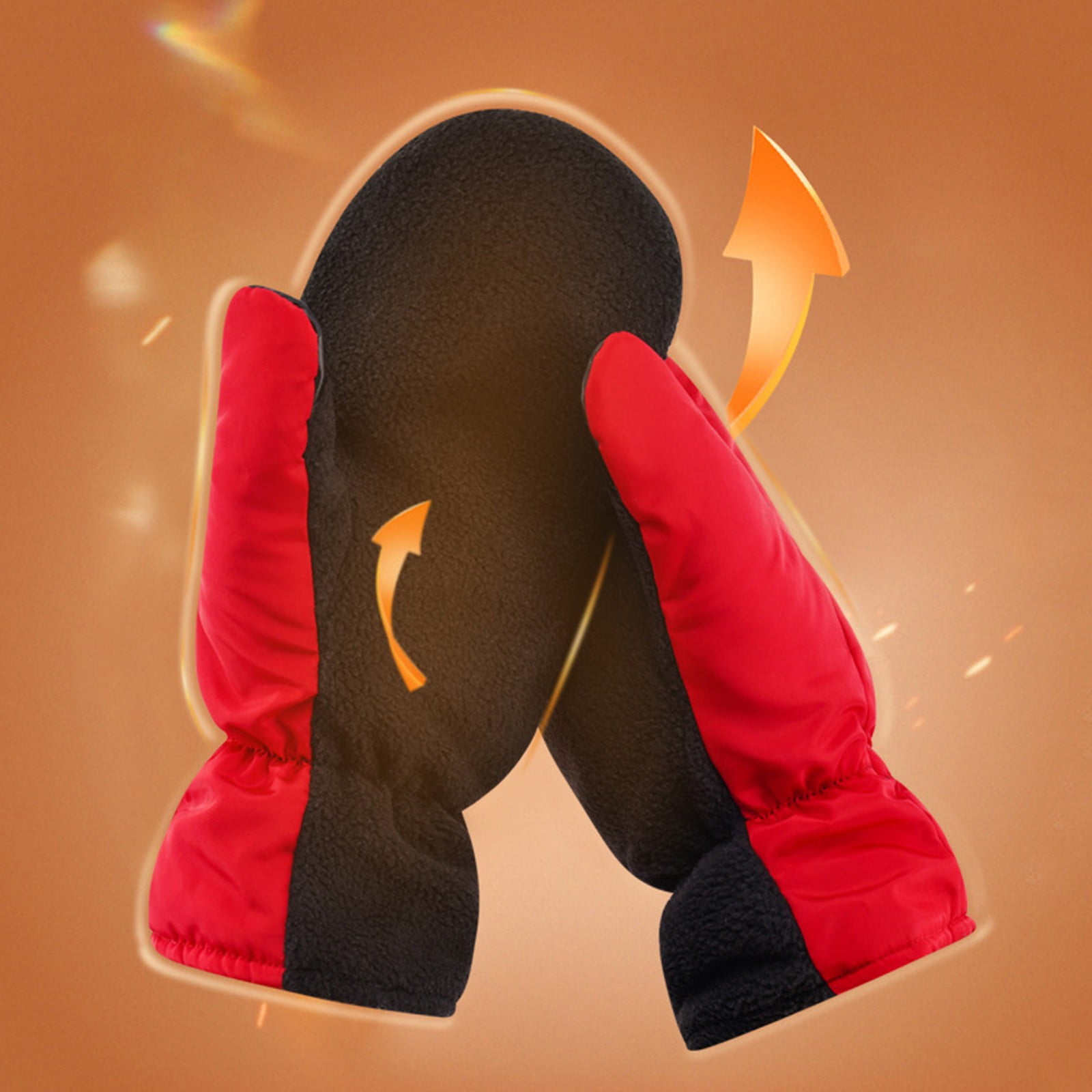 Aayomet Heated Gloves for Women Electric Windproof Gloves Heating