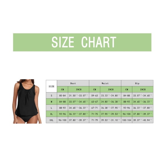 Aayomet High Waisted Bikini Bathing Control Tummy Top Women With Shorts Two Swimsuit Piece Suit Swimwears Tankinis Set,Blue XL