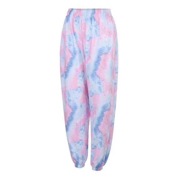 Aayomet High Waisted Pants For Women "Joggers for Women High Waisted Women Sweatpants with Pockets for Running Tapered Track Pants for Workout,Pink L