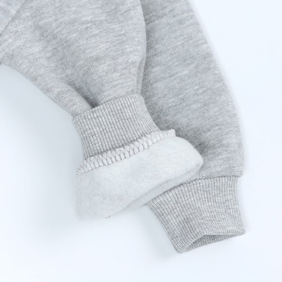 "Aayomet Hoodies For BoysBoys Solid Girls Baby Hoodie Sweatshirt Tops Toddler Pullover Boys Tops Thermal Long Sleeve Boys,Gray 6-9 Months"