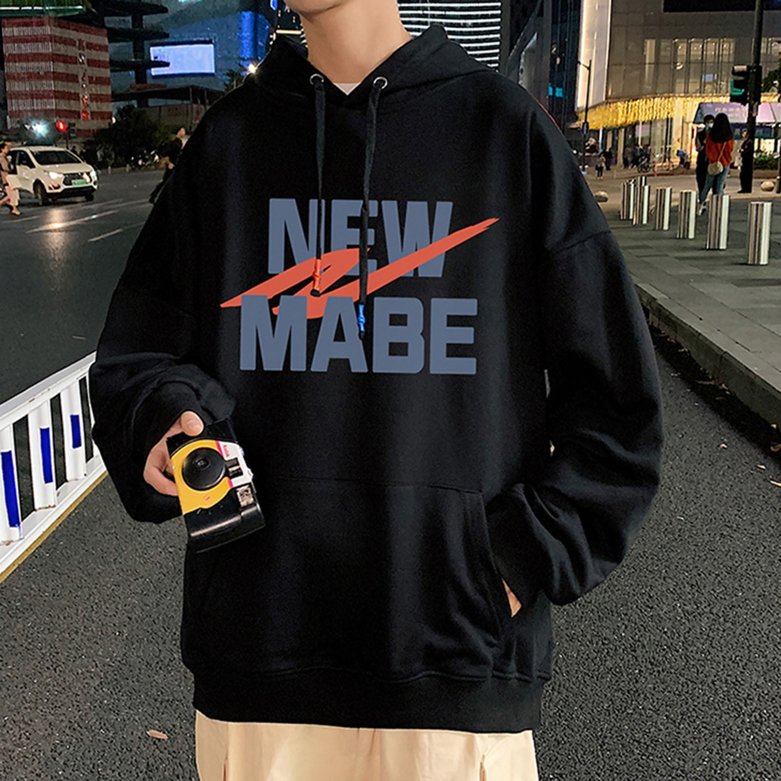 Aayomet Hoodies For Men Graphic Mens Autumn And Winter Loose Youth Fashion  Casual Sports Printed Zip Up Hoodie Men Pullover Tops,S-3XL - Walmart.com