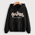 thumbnail image 1 of Aayomet Hoodies For Women Pullover Women's Long Sleeve Pullover Zipper Cowl Neck Tops Solid Sporty Sweatshirts, S-XXL, 1 of 3