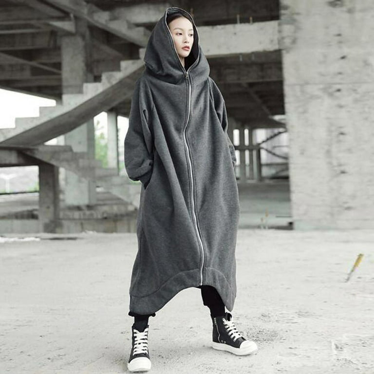 Women's Fleece Hoodie Loose Hoodie Drawstring Hoodie Casual Long Sleeved  Top Hoodie Women Pullover (1A-Black, M)