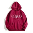 thumbnail image 1 of Aayomet Hoodies for Women Hooded Casual Long Sleeve Sweatshirt (, L), 1 of 4