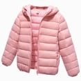 thumbnail image 1 of Aayomet Kids Girls Boys Winter Coat Lightweight Warm Hooded Puffer Jacket Packable Quilted Outerwear for School And Outdoor, 1 of 9