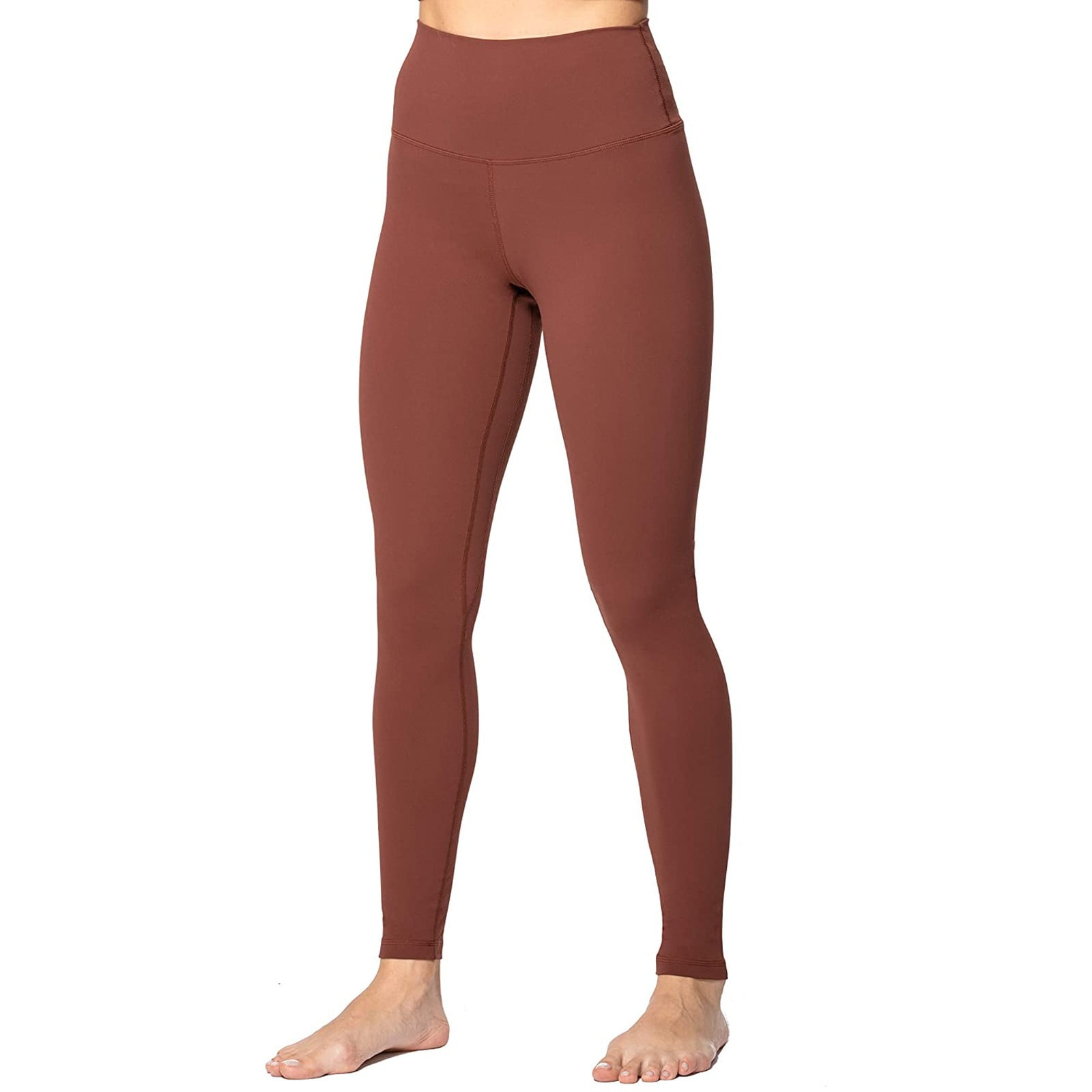 Aayomet Leggings For Women Women's Bootcut Yoga Pants Work Pants Crossover  Split Hem Full Length Flare Leggings with Pocket, M