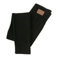 thumbnail image 1 of Aayomet Leggings for Girls Trendy Girls' Leggings with Skirt - Cotton Ruffle Skirt Pants for Kids (Black,8-9 Years), 1 of 5