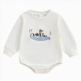 thumbnail image 1 of Aayomet Little Duckling Baby Romper Sweatshirt Mallard Duck Bodysuit Newborn Boy Girl Coming Home Outfit, 1 of 4