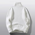 thumbnail image 1 of "Aayomet Long Cardigan Sweaters For Men Men's V Neck Knit Sweater Long Sleeve Ruched Tops Ribbed Off Shoulder Crop Pullover Sweatshirts,White 3XL", 1 of 5