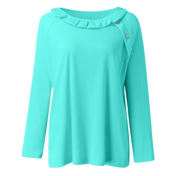 Aayomet Long Cardigans For Women Women's Classic-Fit Lightweight Long-Sleeve Turtleneck Sweater,Blue XL