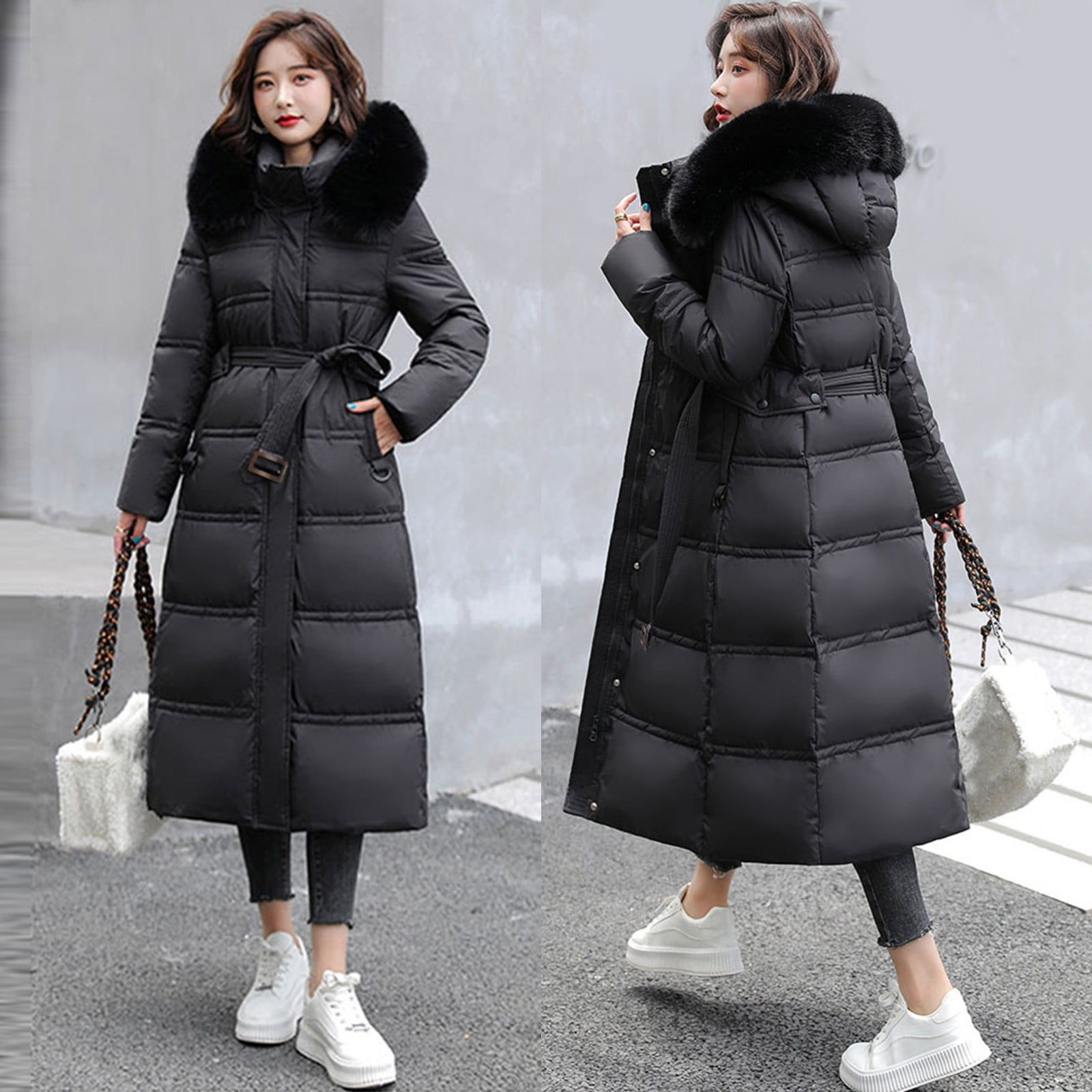 Chrisuno Plus Size Women Trench Coat Womens Dress Long Coats for Light Hood  Belt Double Breasted Waterproof Black 1X : : Clothing, Shoes &  Accessories