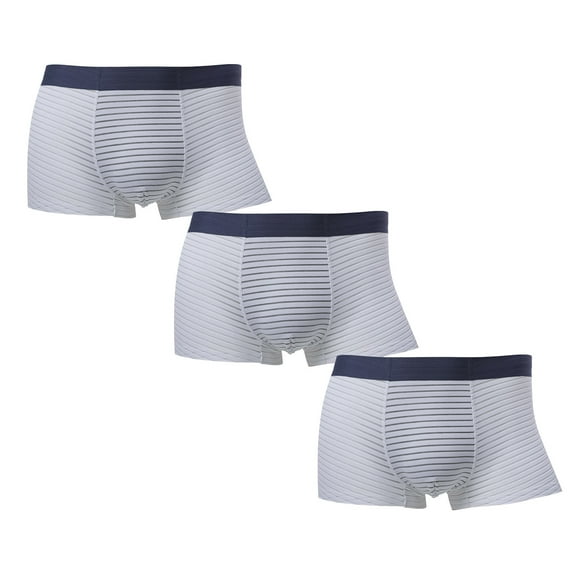 Aayomet Long Underwear Mens Mens Boxer Briefs Performance Sports Compression Shorts Mens Underwear - Mens Boxers Brief,White XL