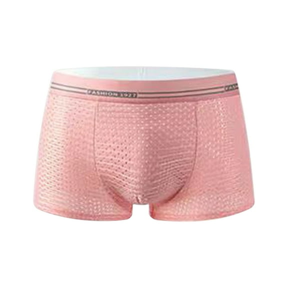 Aayomet Men'S Bikini Underwear Men's Underwear Ultra Soft Comfy Breathable Bamboo Rayon Trunks,C L