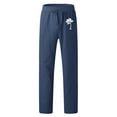 thumbnail image 1 of Aayomet Men'S Jogger Sweatpants Men's Sueded Jogger Sweatpants,Navy 3XL, 1 of 3