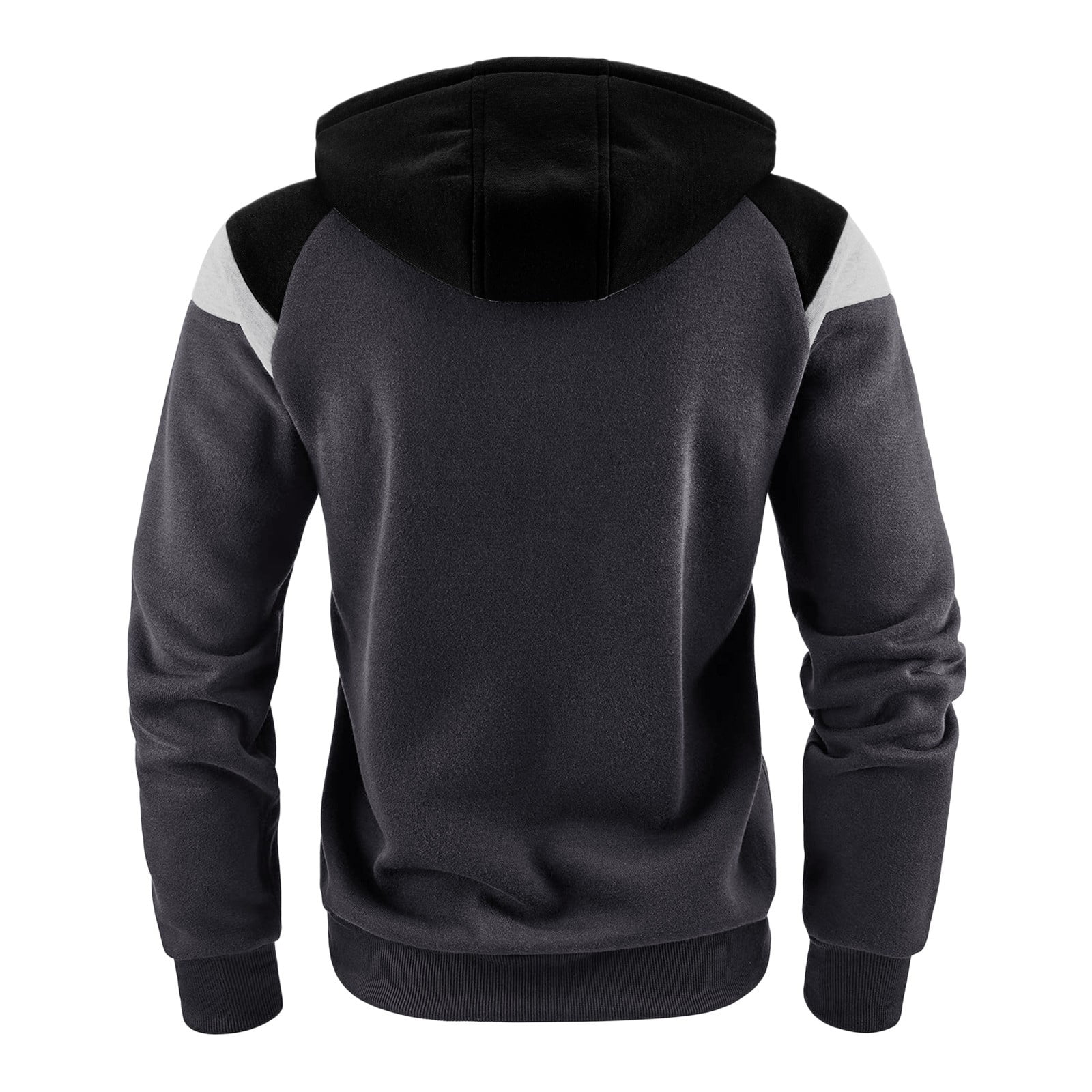 Aayomet Men's Hoodie Winter Casual Fashion Sweatshirt Patchwork
