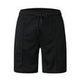 thumbnail image 1 of Aayomet Men's Shirt And Shorts Set Summer Outfits Casual Short Sleeve Suit For Men 2 Piece Shorts Big Son T Shirts for Men,Gray Large, 1 of 5
