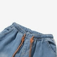 thumbnail image 1 of Aayomet Men's Skinny Jeans Oversized Elastic Lace Up Pants Leggings Casual Jeans (Blue, XXL), 1 of 5