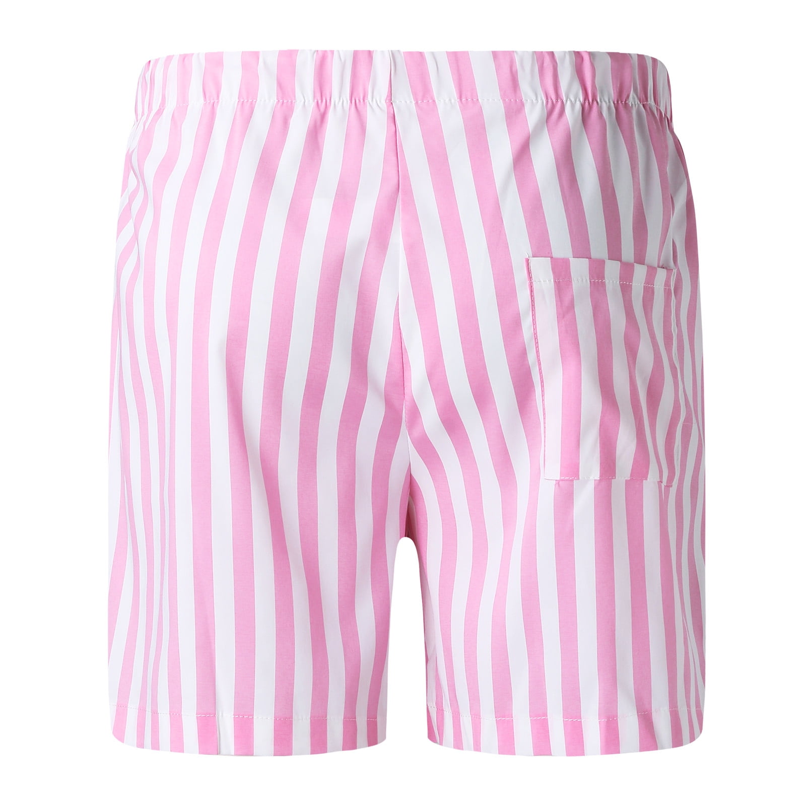 Aayomet Mens Bathing Suit Men's Printed Loose Pocket Shorts Shorts