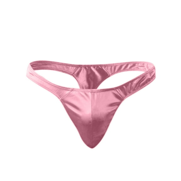 Aayomet Mens Briefs Underwear Satin Comfortable Men's Panties Men's underwear,Pink One Size