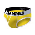 thumbnail image 1 of Aayomet Mens Briefs Underwear Underwear Brief Cotton Mens Underwear Briefs Sport Underwear Boxers,Yellow L, 1 of 4
