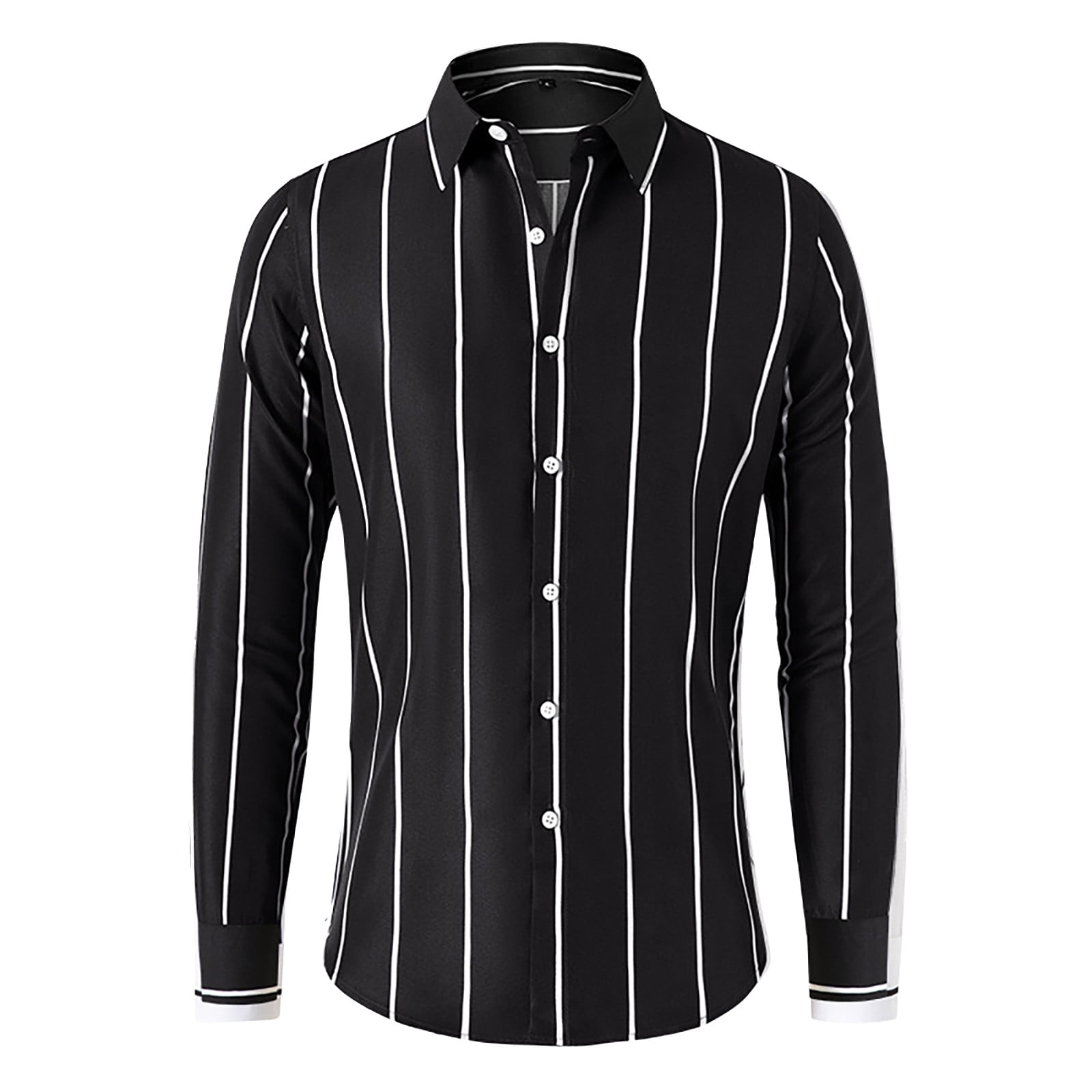 Aayomet Mens Button Down Shirts Summer Casual Long Sleeved Lapel
