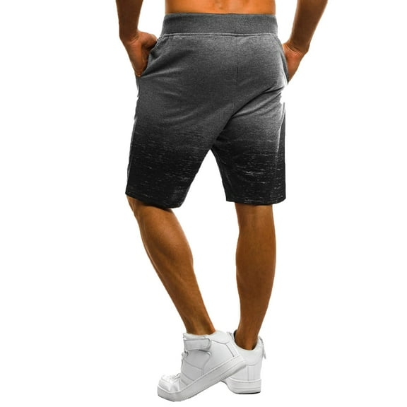 Aayomet Mens Shorts Men Casual Fashion Short Pant Cute Printed Lace Up Short Seaside Holiday Board Shorts Beach Loose Pant,Dark Gray M