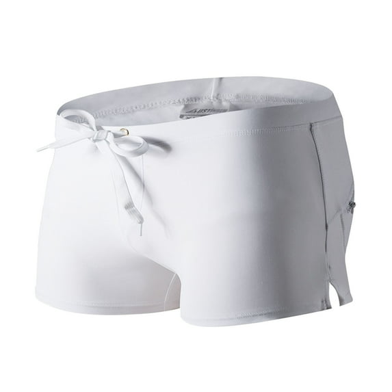 Aayomet Mens Swimming Trunks Casual Pockets Mens Fitness Printed Beach Bodybuilding Pants Summer Shorts Men's pants,White L