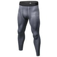 thumbnail image 1 of Aayomet Mens Tight Fitness Running Stretch Basketball Base Training Compression Pants Fitness Pants (L,Grey), 1 of 4