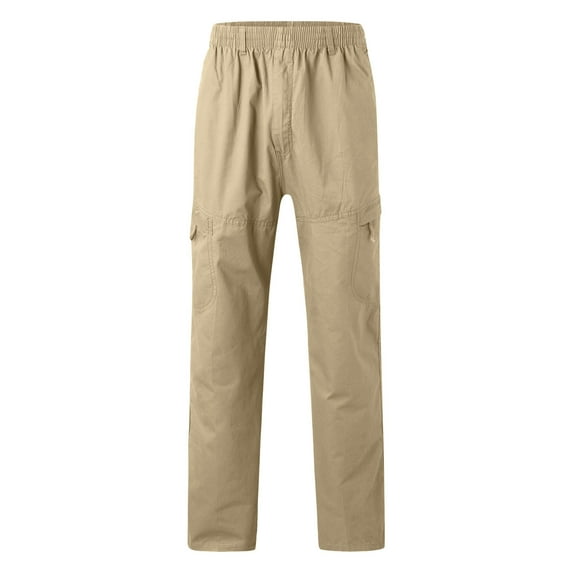 Aayomet Mens Work Pants Cargo Pants for Men, Mens Fashion Cargo Pants Joggers Pants Chino Trousers Sweatpants Long Pants Workout Trousers,Yellow XL