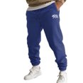 thumbnail image 1 of Aayomet Mens Work Pants Mens Fashion Striped Sweatpants - Casual Skinny Trousers Slim-fit Jogger Sport Pants,Blue 3XL, 1 of 4