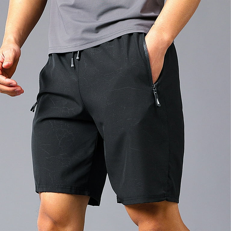 Jogging shorts with zipper pockets hotsell
