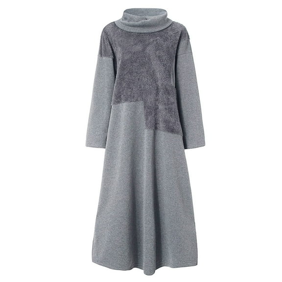 Aayomet Midi Dresses For Women Women’s Summer Loose Kimono Maxi Dress Wrap V Neck 3/4 Sleeve Floral Print Slit Long Dresses,Gray 3XL