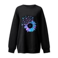 thumbnail image 1 of Aayomet Oversized Sweatshirt For Women Womens Casual Tunic Tops With Pockets Loose Sweatshirts Long Sleeve Shirts,Black S, 1 of 4