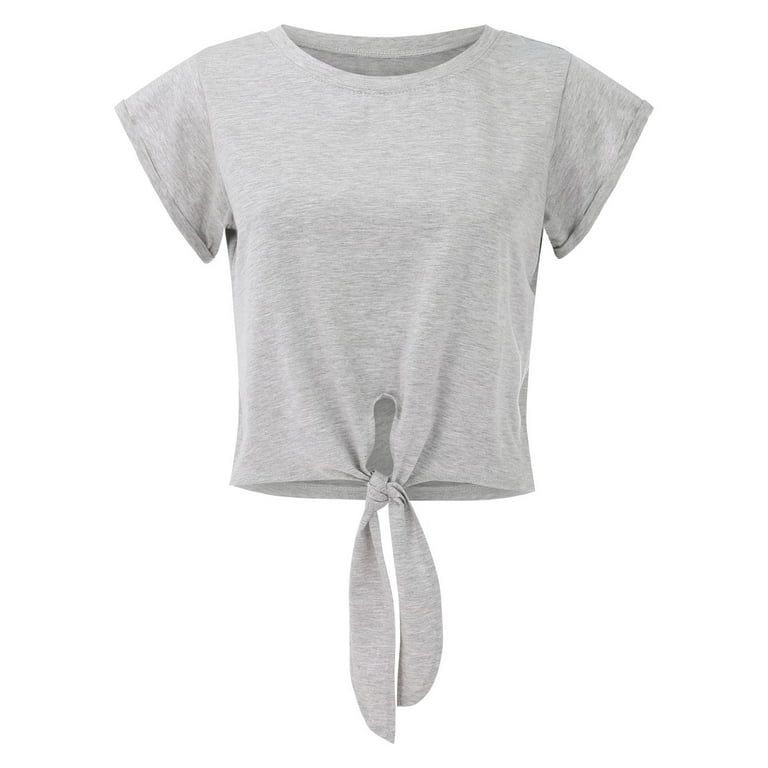 Oversized Bow Stylish Silver Crop Top Oversized Bow Stylish Silver Crop Top