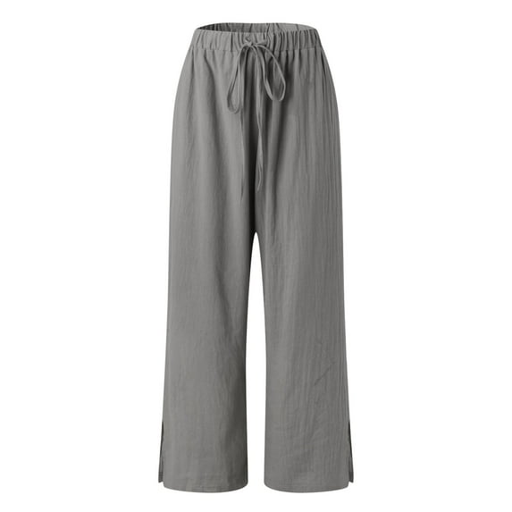 Aayomet Panties For Women WomenâÂÂs Casual Baggy Sweatpants High Waisted Joggers Pants Lounge Trousers with Pockets,Gray XXL