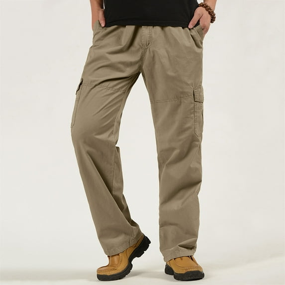 Aayomet Pants For Men Joggers for Men Slim Fit Sweatpants Track Pants Tapered Workout Pants with Pockets,Yellow 4XL