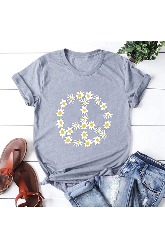 Plus Size Tops For Women Shirt for Women Magic Kingdom Tshirt Castle Graphic Tee Family Vacation Short Sleeve Tops Summer Casual Tops,Gray S