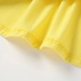 thumbnail image 1 of Aayomet Princess Dresses For Girls Girls Loose Plain 3/4 Sleeve Casual Pocket Ruffle Swing Long Maxi Dress with Belt,Yellow 120, 1 of 5