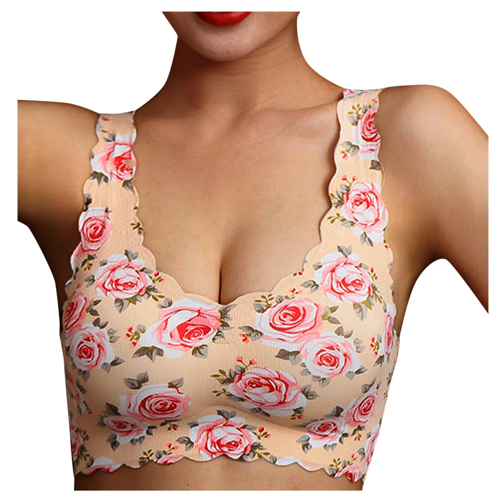 Aayomet Push Up Bras For Women High Impact Women Sports Bra Front Closure Double Deck Mesh