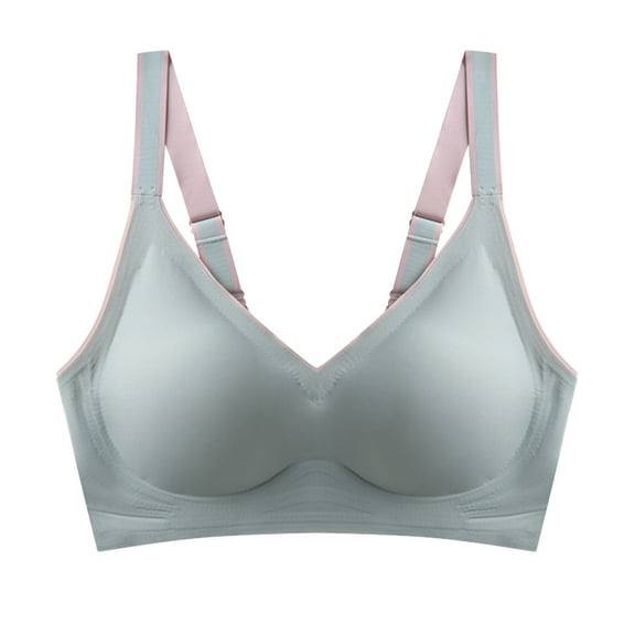 Aayomet Push Up Bras for Women Women's Comfort Revolution Full-Coverage Wireless Bra, Wirefree T-Shirt Bra,Green XL