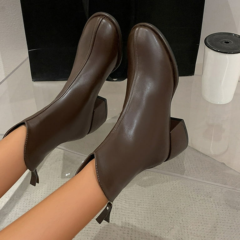 Short rain boots with zipper clearance