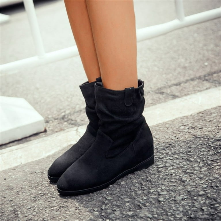 Suede rain boots on sale