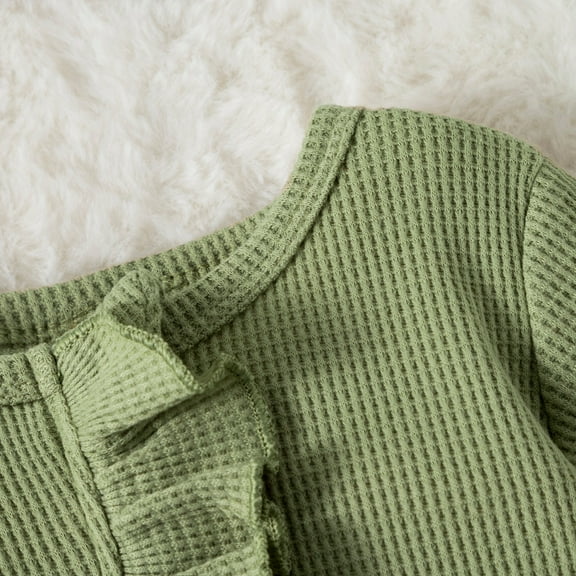 Aayomet Rompers Baby Boy Onesie Organic Baby One Piece Short Sleeve Bodysuit,Green 3-6 Months