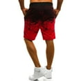 thumbnail image 1 of Aayomet Running Shorts For Men Mens Shorts Casual Drawstring Summer Beach Shorts with Elastic Waist and Pockets,Red M, 1 of 5